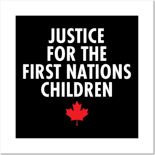 Justice for the FIRST NATIONS Children Posters and Art